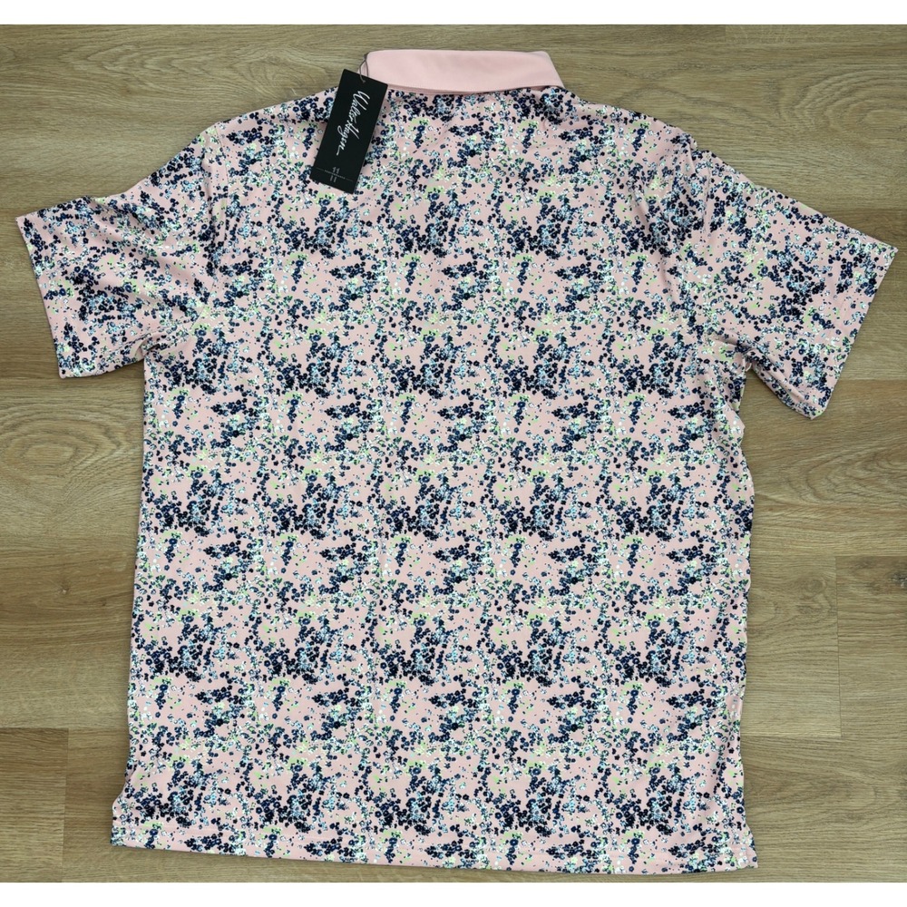 NWT Men's LL Bean Tropics Short Sleeve Shirt - Small - Silver Birch Fish Print